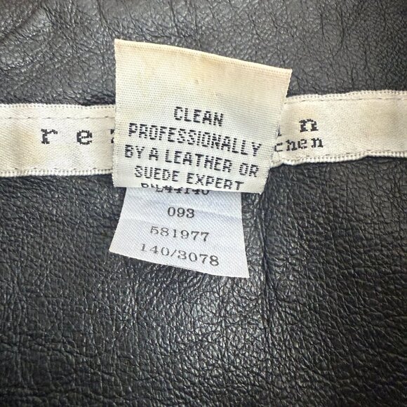 Victoria's Secret Rezrekshn by Esther Chen | Vintage 00's Era Leather Jacket XS - Picture 13 of 16